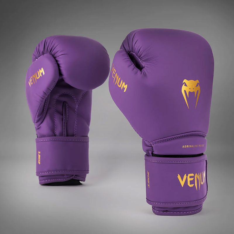 Boxing gloves Venum Contender 1.5 dark purple 2