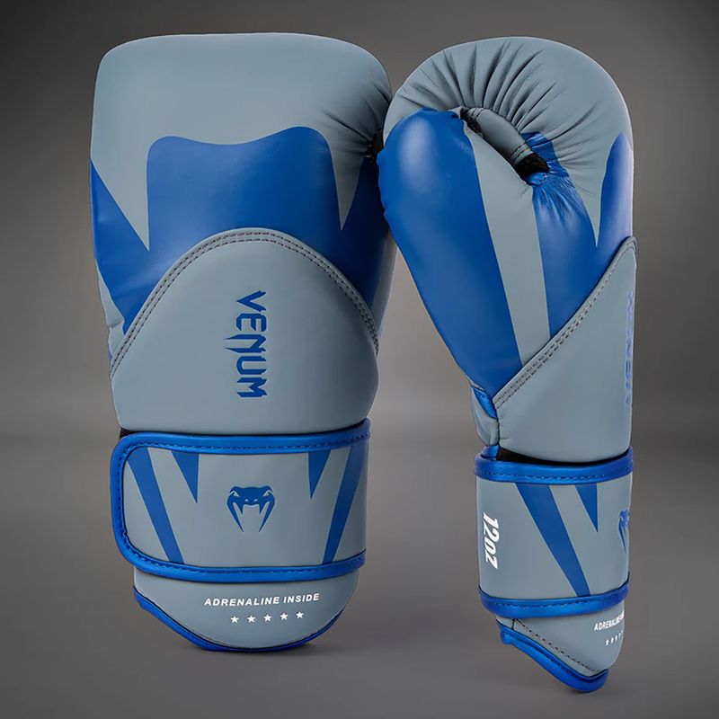 Venum Challenger 4.0 boxing gloves pebble grey 2