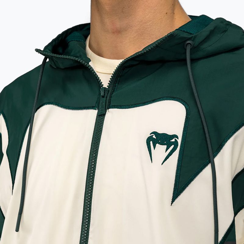 Venum Attack 90 Tracksuit Jacket forest green/ice 5