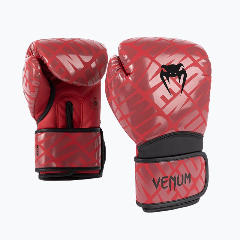 Children's boxing gloves Venum Contender 1.5 XT Kids cherry red