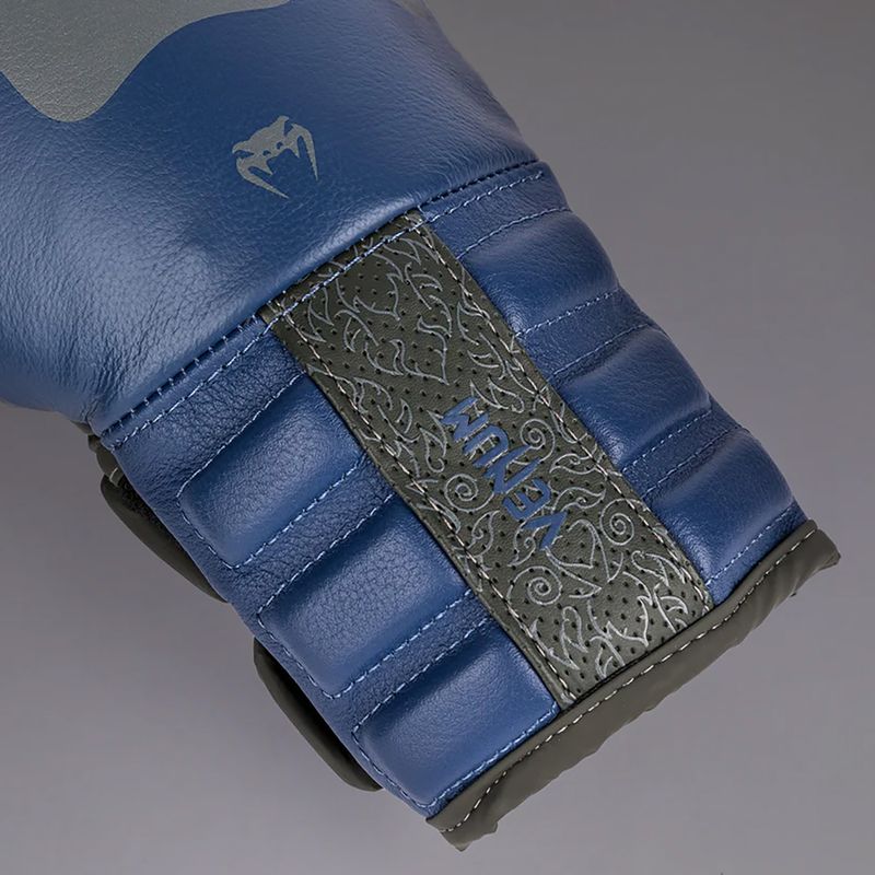 Venum Reverso Boxing Gloves storm grey/royal blue 4