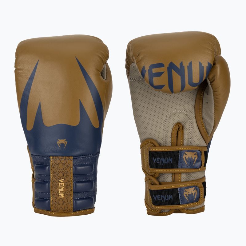 Boxing gloves Venum Reverso Boxing emerald green/gold