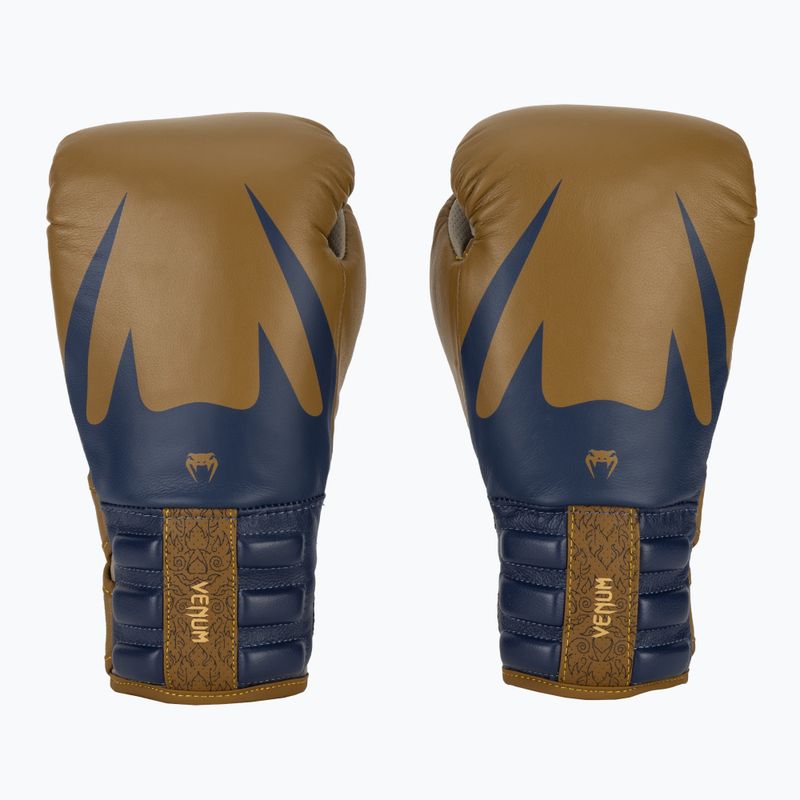 Boxing gloves Venum Reverso Boxing emerald green/gold 2