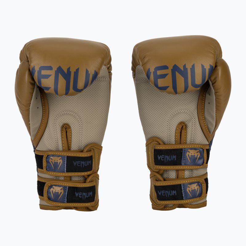 Boxing gloves Venum Reverso Boxing emerald green/gold 3