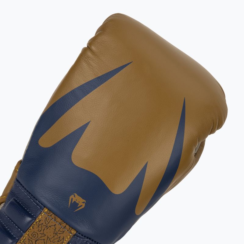 Boxing gloves Venum Reverso Boxing emerald green/gold 5