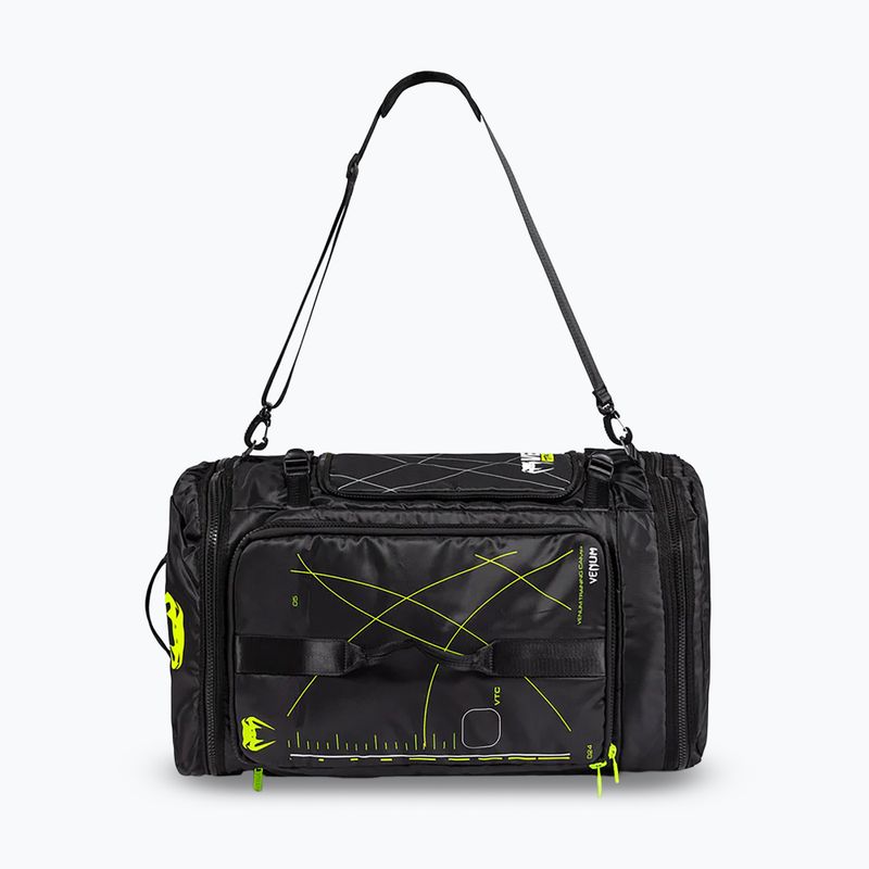Venum Training Camp 4.0 bag black/neo green 3