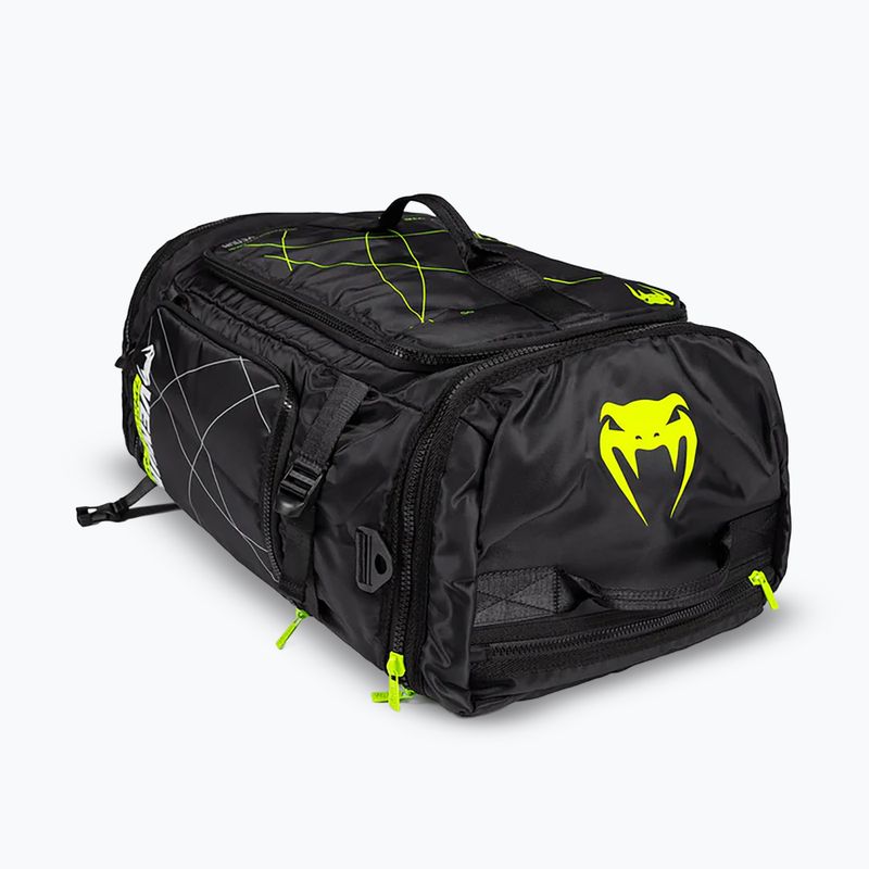 Venum Training Camp 4.0 bag black/neo green 4