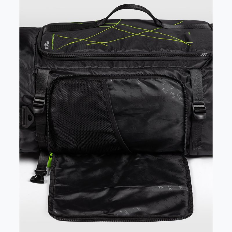 Venum Training Camp 4.0 bag black/neo green 8