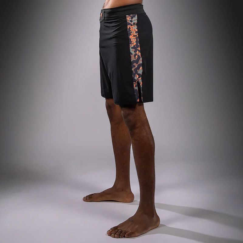 Venum Jungle Ops black/khaki camo men's training shorts 4