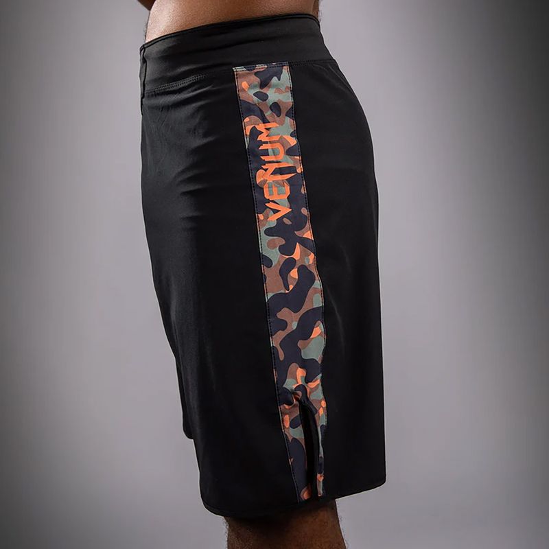 Venum Jungle Ops black/khaki camo men's training shorts 5