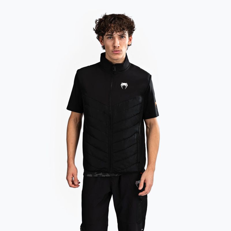 Men's vest Venum Paddock Softshell Short Sleeves black