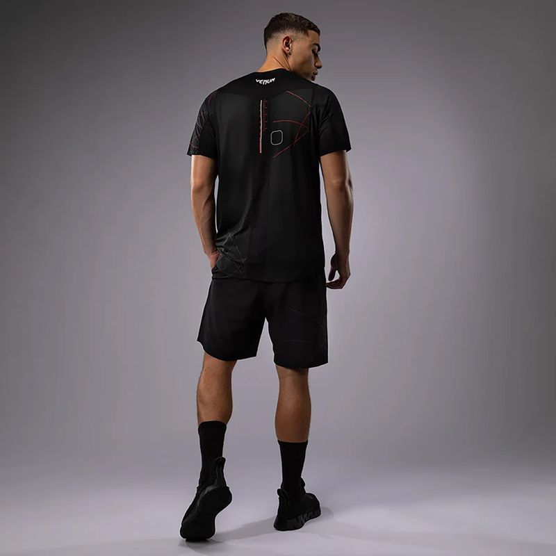 Venum Tactical XT black/fire red men's training shirt 3