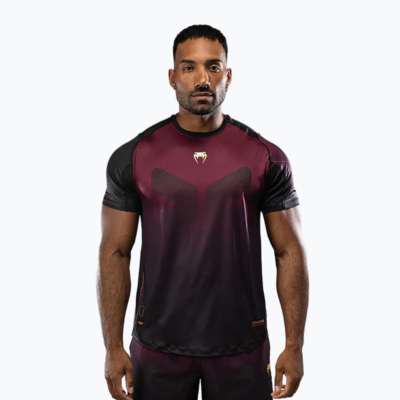 Venum Tactical XT men's training shirt black/burgundy/gold