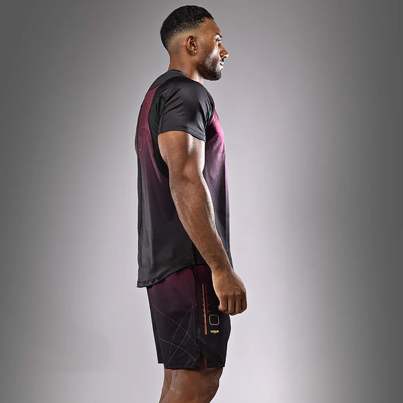 Venum Tactical XT men's training shirt black/burgundy/gold 7