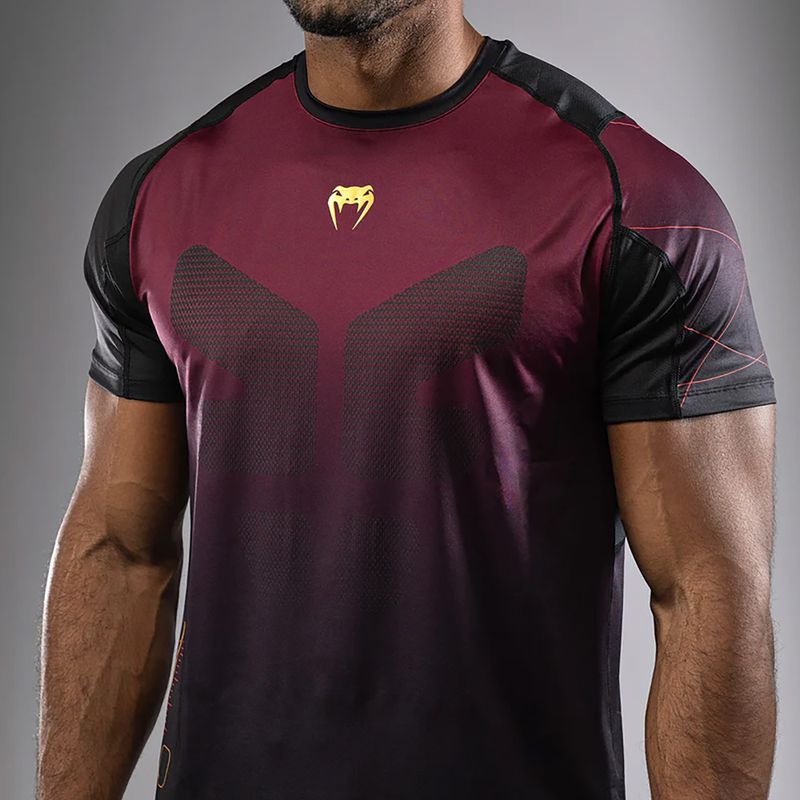 Venum Tactical XT men's training shirt black/burgundy/gold 8