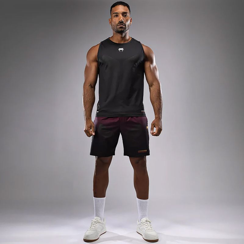 Venum Tactical XT Tank black/fire red training shirt 2