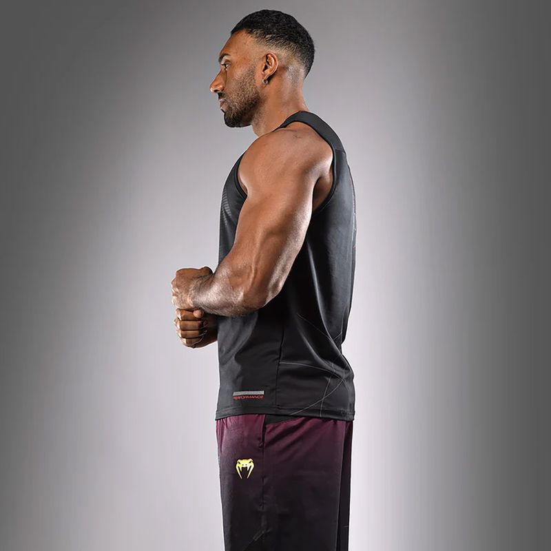 Venum Tactical XT Tank black/fire red training shirt 4