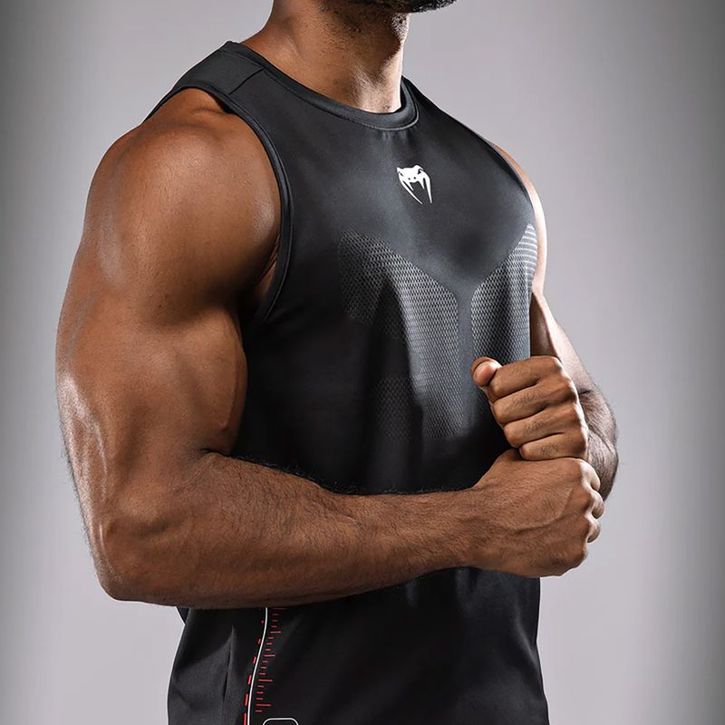 Venum Tactical XT Tank black/fire red training shirt 6
