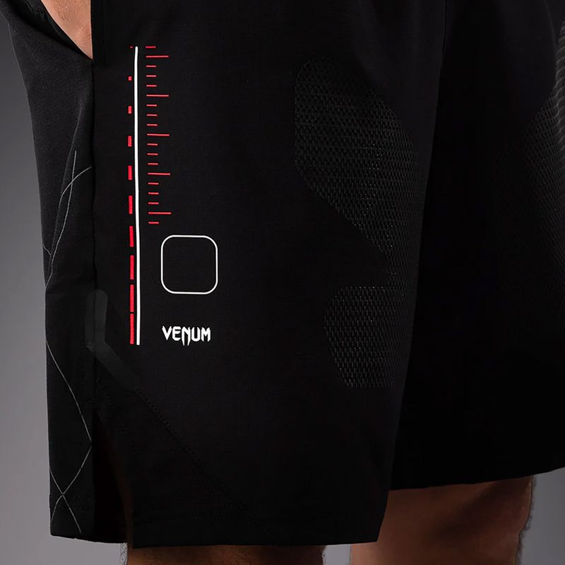 Venum Tactical XT men's training shorts black/fire red 7