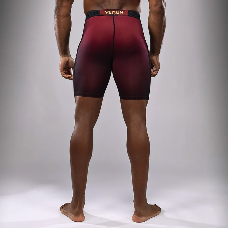 Venum Tactical XT Vale Tudo men's training shorts black/burgundy/gold 3