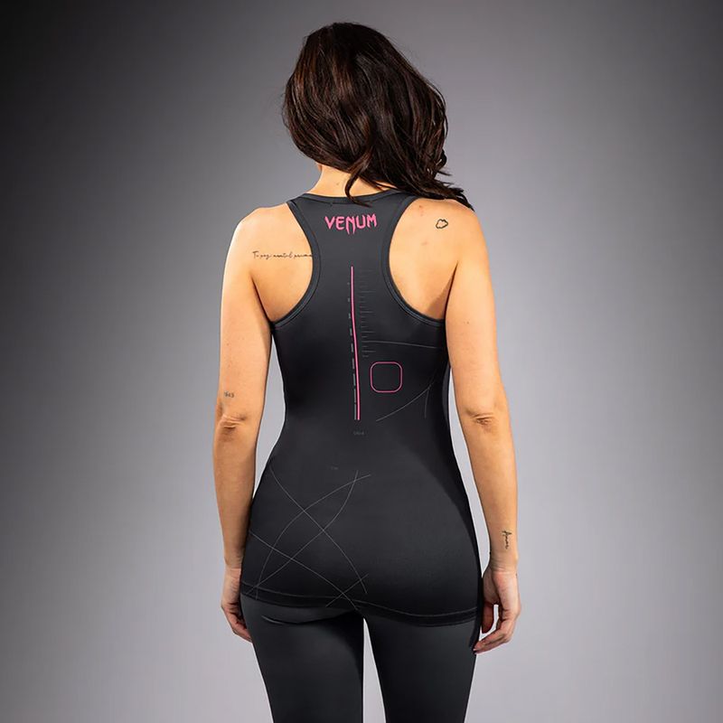 Venum Tactical XT Dry Tech women's training t-shirt black/storm grey 2