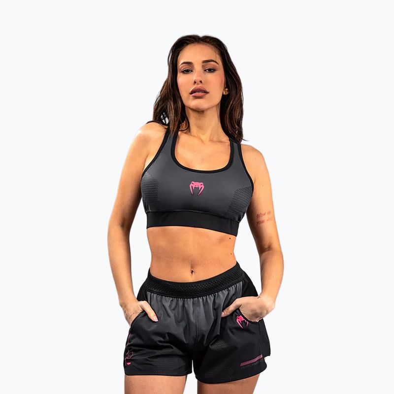 Venum Tactical XT black/storm grey training bra 2