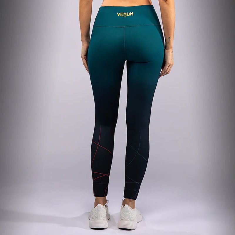Women's training leggings Venum Tactical XT black/forest green 3