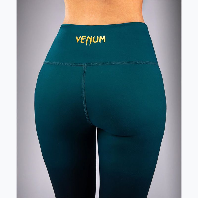 Women's training leggings Venum Tactical XT black/forest green 5