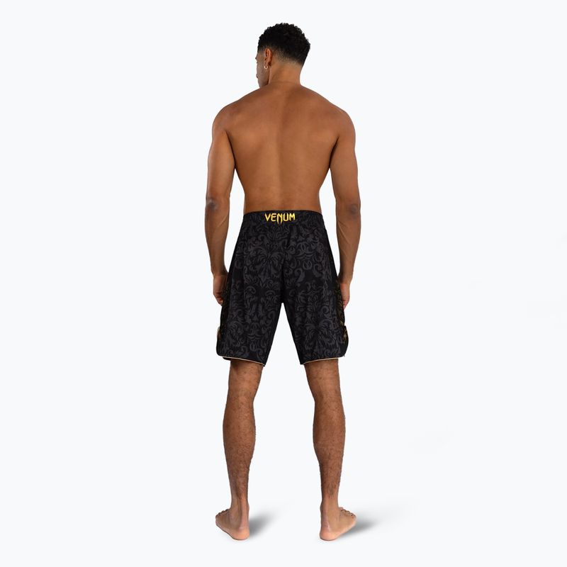 Venum x Ilia Topuria men's training shorts Unmatched Fight black/gold 3