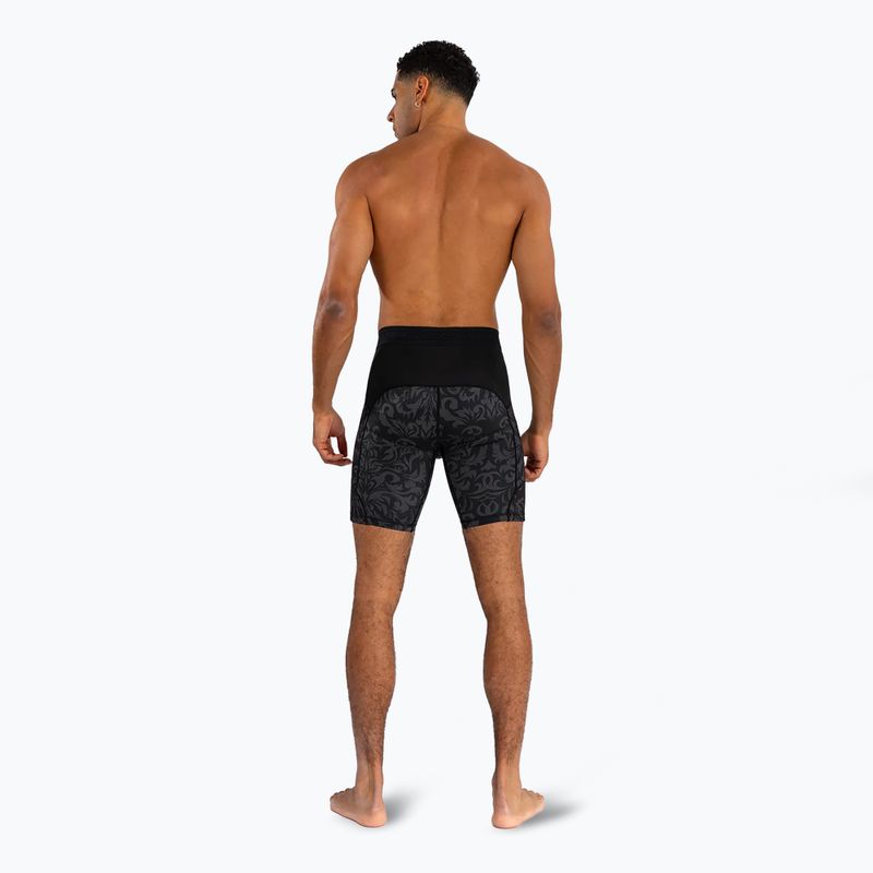 Venum x Ilia Topuria men's training shorts Unmatched Vale Tudo black/gold 3
