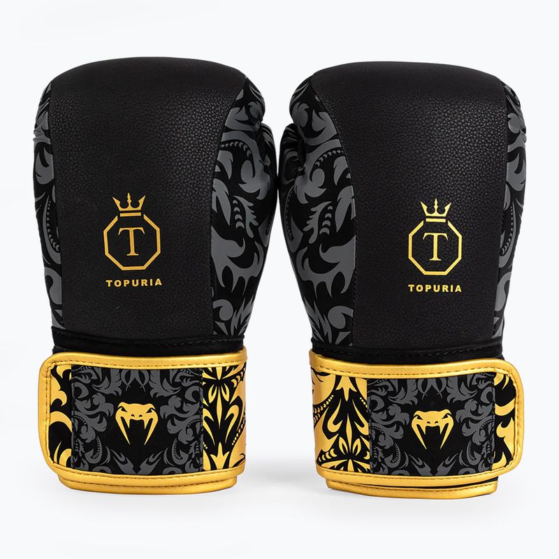 Venum x Ilia Topuria Unmatched Boxing Gloves black/gold