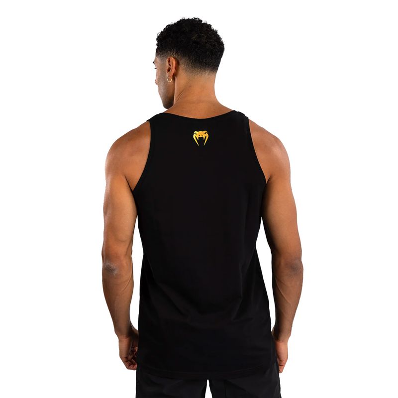 Men's training tank top Venum x Ilia Topuria Unmatched black/gold 2