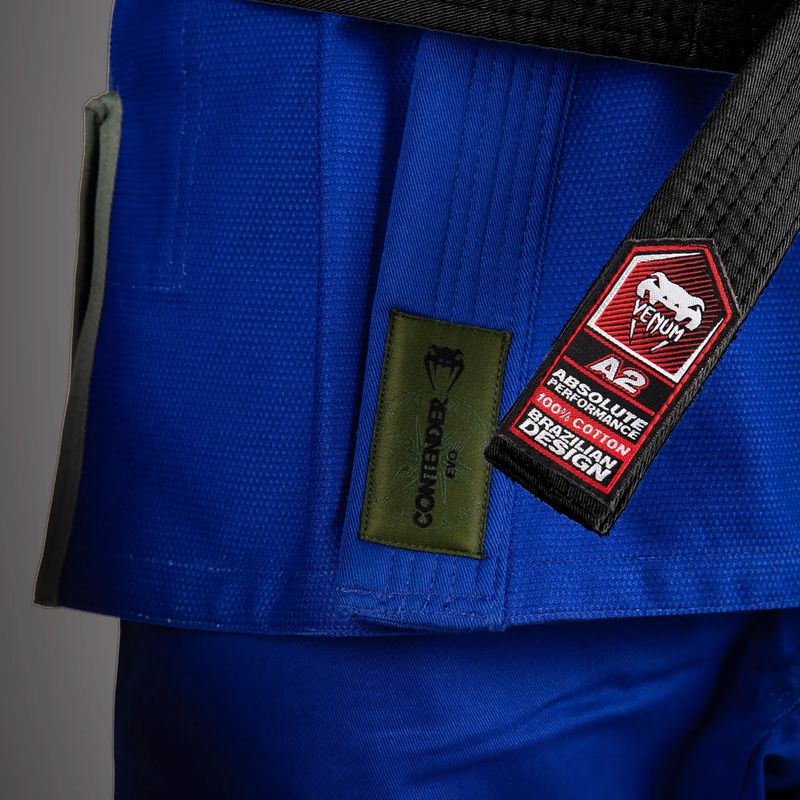 GI for Brazilian jiu-jitsu Venum Contender Evo 2.0 royal blue 6