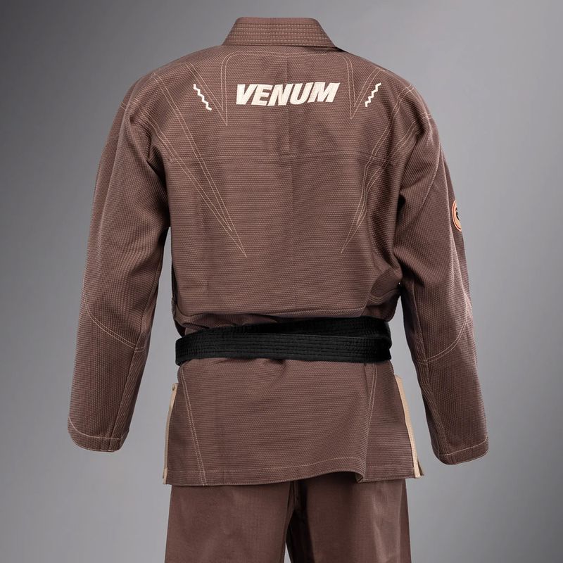 GI for Brazilian jiu-jitsu Venum Elite 5.0 chocolate brown 5