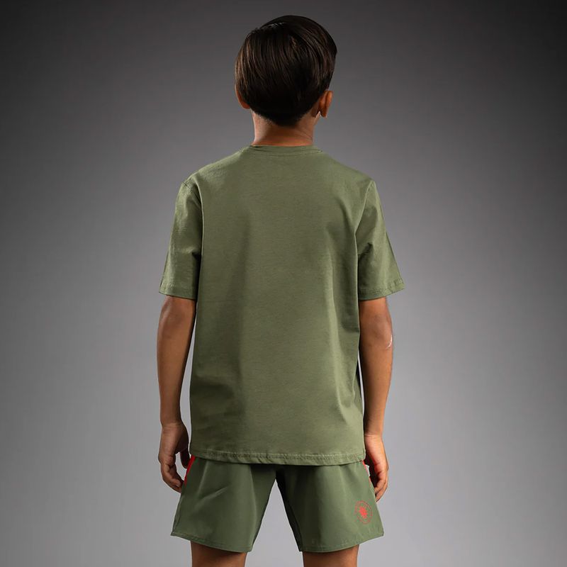 Children's training top Venum Contender Classic Jr khaki 2