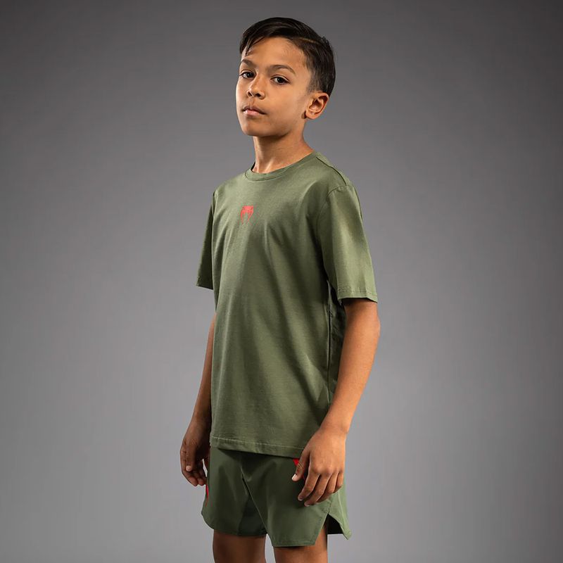 Children's training top Venum Contender Classic Jr khaki 4