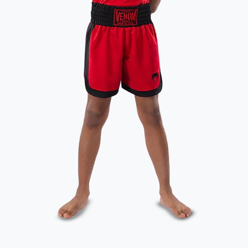 Venum Classic Jr cherry red children's boxer shorts