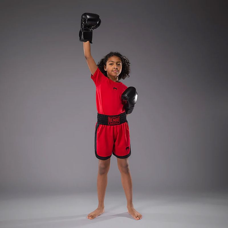 Venum Classic Jr cherry red children's boxer shorts 4