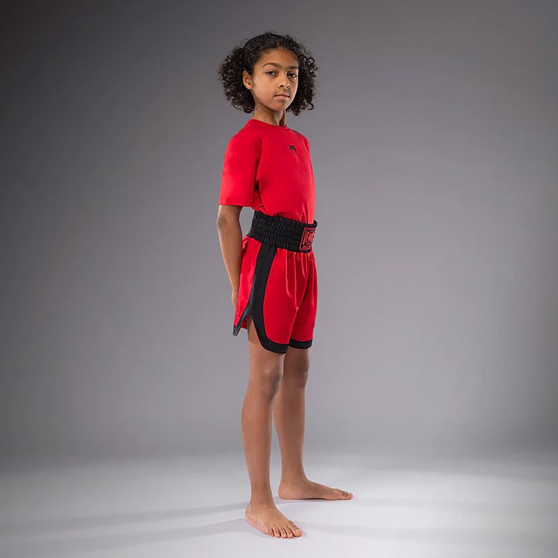 Venum Classic Jr cherry red children's boxer shorts 5
