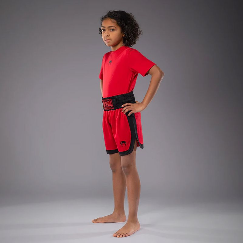 Venum Classic Jr cherry red children's boxer shorts 6