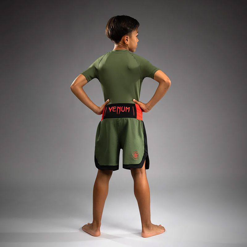 Children's training shorts Venum Classic khaki 3
