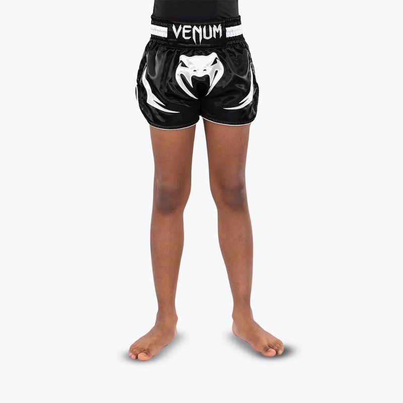 Venum Inferno Muay Thai Jr children's training shorts black