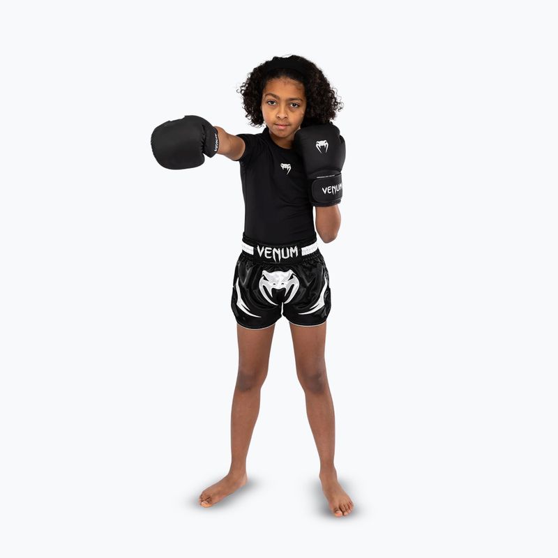 Venum Inferno Muay Thai Jr children's training shorts black 2