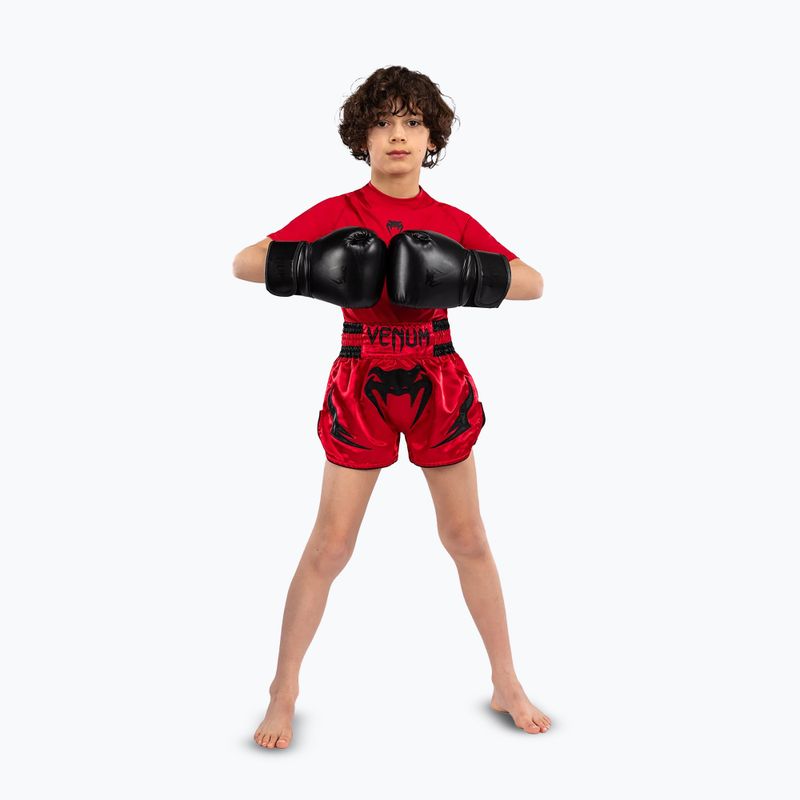 Venum Inferno Muay Thai Jr children's training shorts red 2