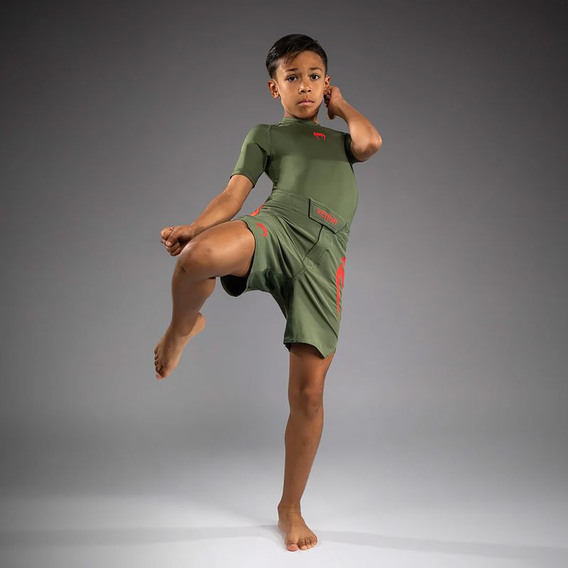 Venum Light Fight khaki children's training shorts 5