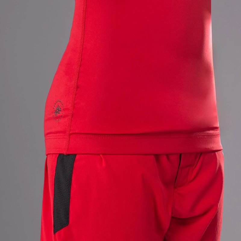 Venum Contender Rashguards Jr cherry red children's training longsleeve 6