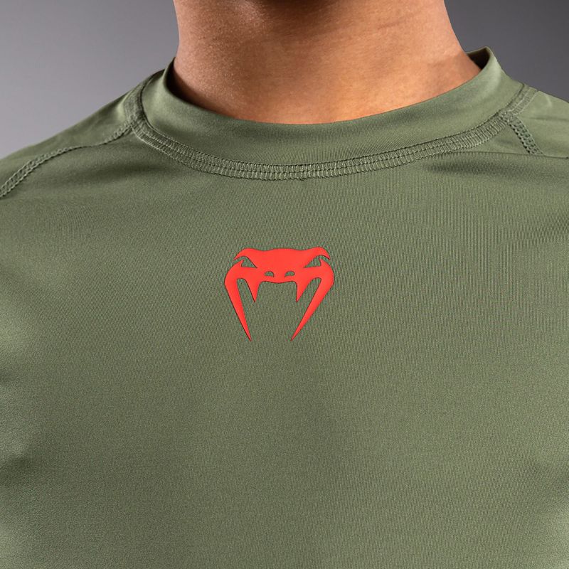 Children's training longsleeve Venum Contender Rashguards Jr khaki 5