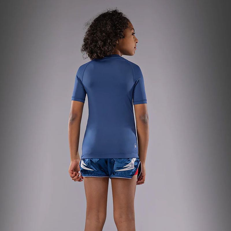 Venum Contender Rashguards Jr children's training shirt royal blue 2
