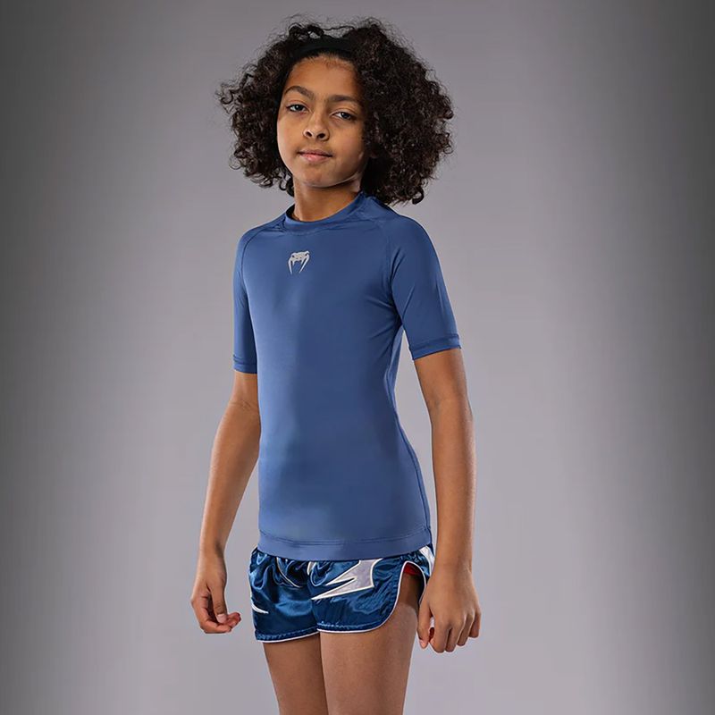 Venum Contender Rashguards Jr children's training shirt royal blue 3