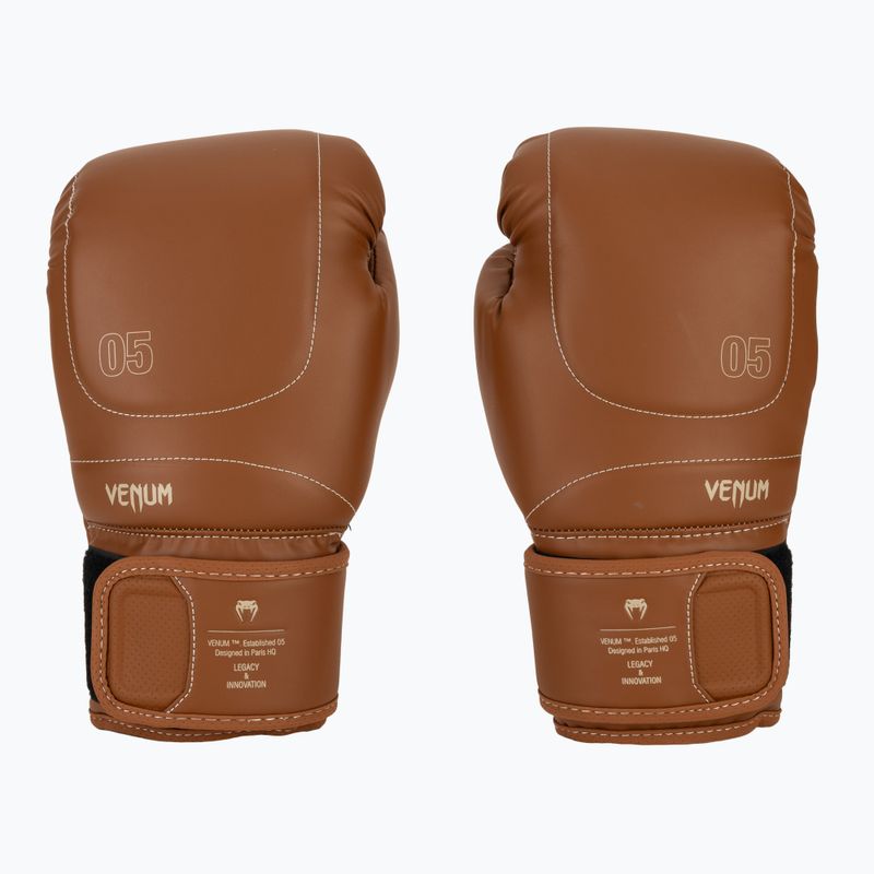 Men's boxing gloves Venum Impact Evo VENUM-05061-058 chocolate 2